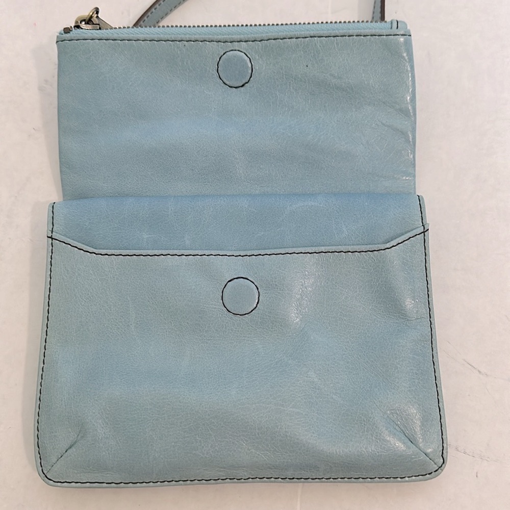 Women's Hobo International Glade Leather in Mist Blue NWOT - Picture 5 of 15